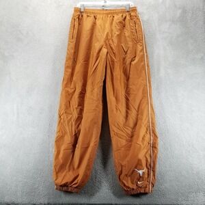 Nike Team Pants Mens L Orange Basketball Joggers Lined Texas Longhorns